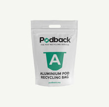 Load image into Gallery viewer, Podback Drop Off Aluminium Pod Recycling Bag