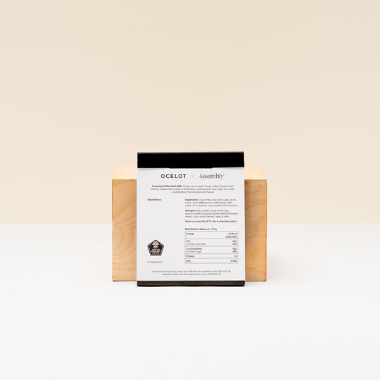 Assembly Coffee x Ocelot Dark Milk Chocolate