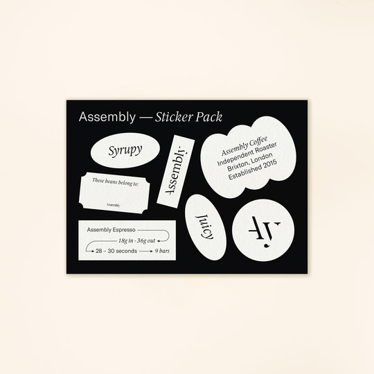 Assembly Sticker Pack (Gift)