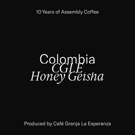 Colombia — CGLE Honey Geisha