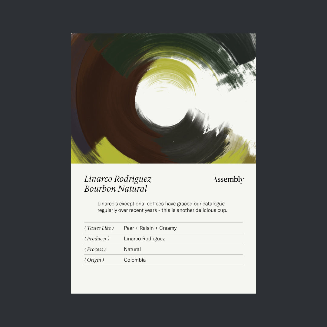 Photo of Colombia — Linarco Rodriguez Bourbon Natural
