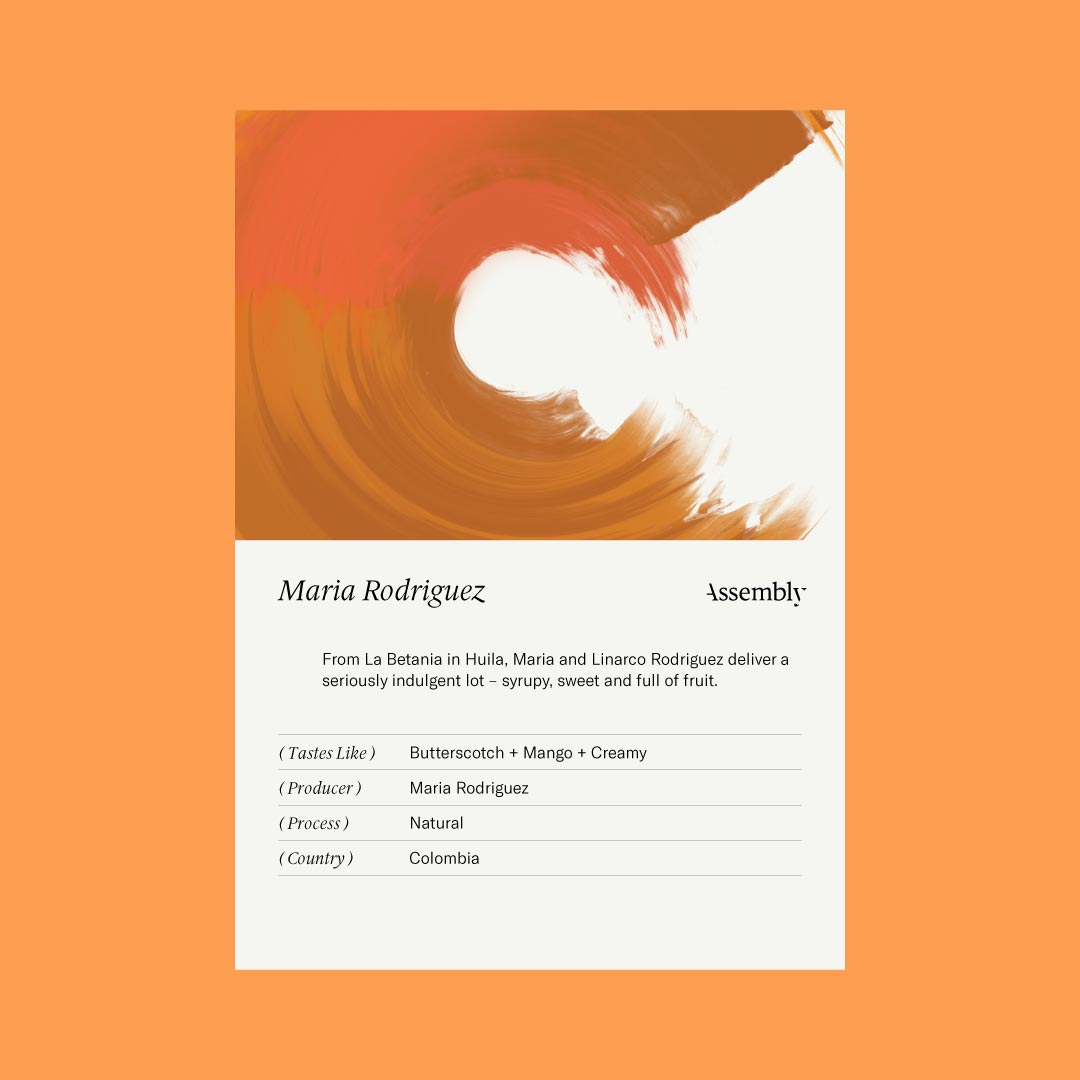 Photo of Colombia — Maria Rodriguez Taste Card