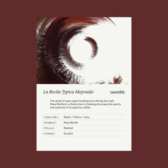Ecuador — La Rosita Typica Mejorado Taste Card