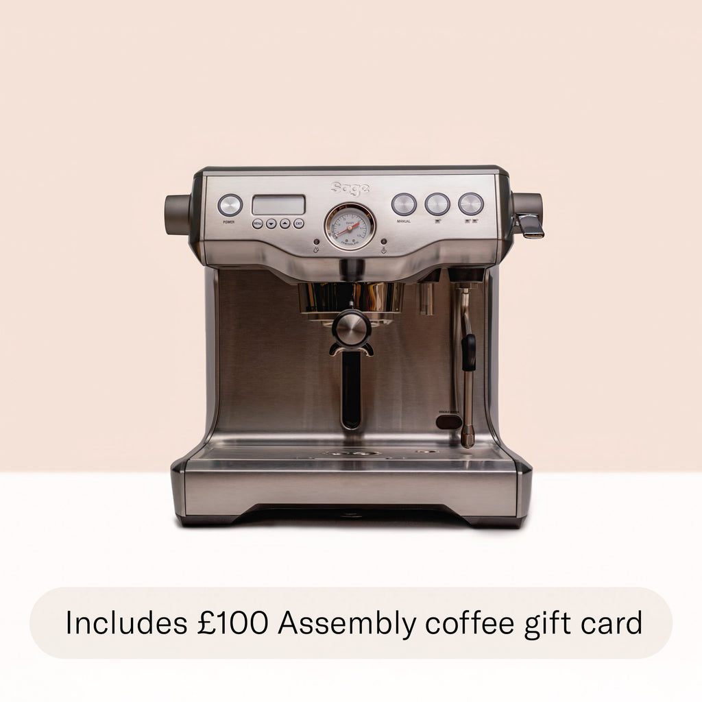 Sage Dual Boiler — home espresso machine – Assembly Coffee London