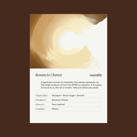 Mexico — Benancio Chavez Taste Card