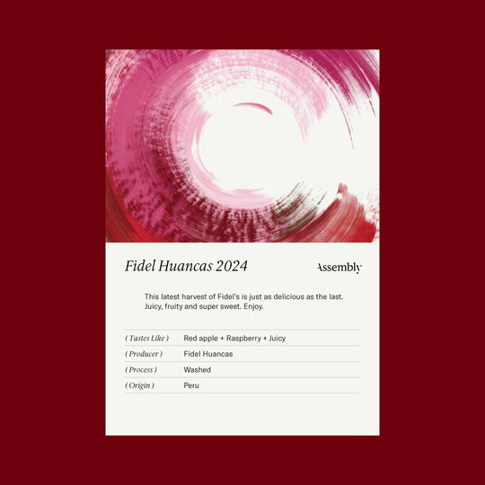 Peru — Fidel Huancas Taste Card