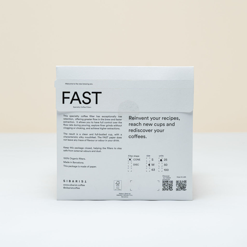 Sibarist Cone Fast M — Filter Papers