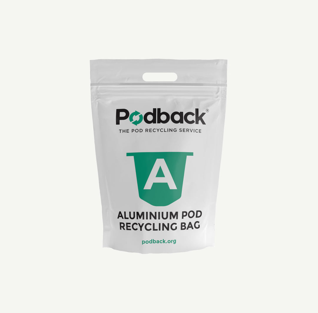 Podback Drop Off Aluminium Pod Recycling Bag – Assembly Coffee London