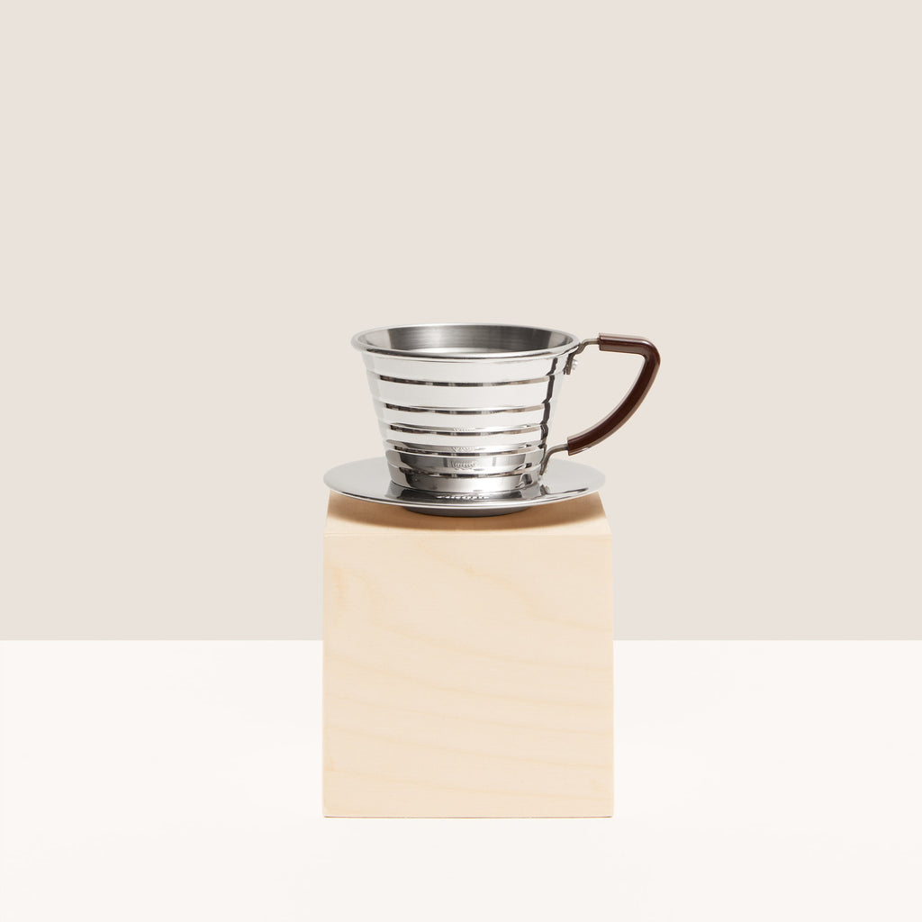 Kalita HA 185 porseleinen witte Wave dripper – OR Coffee Roasters Kalita HA 185 porseleinen witte Wave dripper – OR Coffee Roasters